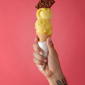Cono de Helado, Fotografia de comida y producto, cono de helado, Karla Cordero Photography