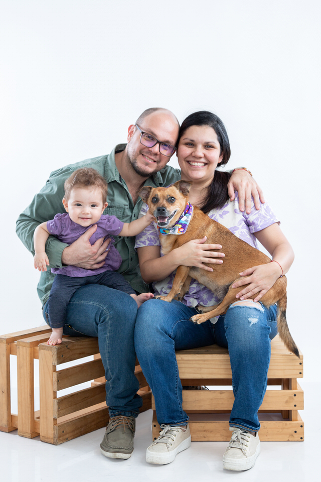 Foto de familia con la mascota, Karla Cordero Photography