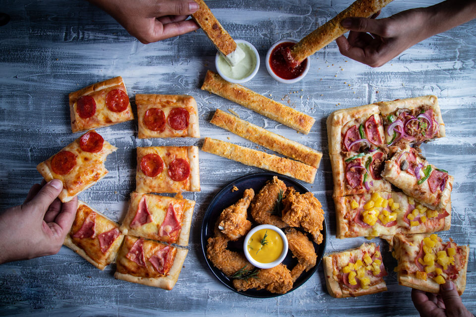 Pizza para compartir, Foto Karla Cordero Photography